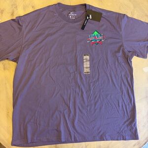 NIKE Air Logo Reissue T-Shirt 2XL XX-Large White Red Purple Max Retro 90's Loose